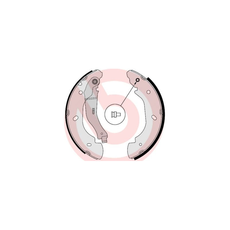 Ganasce freno - BREMBO