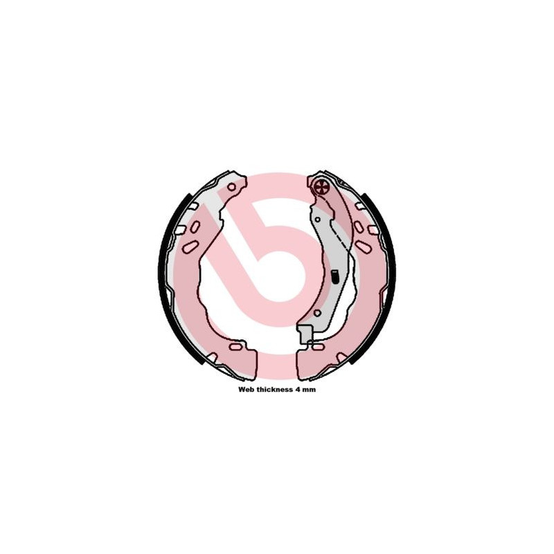 Ganasce freno - BREMBO