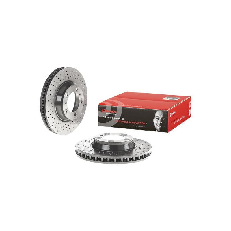 Disco freno asse anteriore - BREMBO