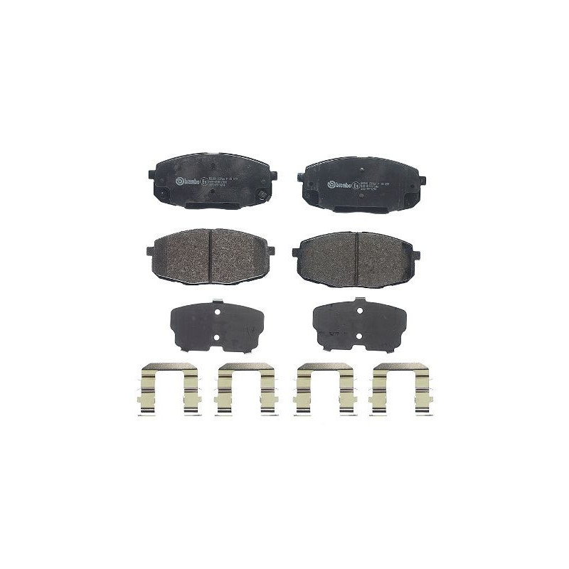 Pastiglie freno asse anteriore - BREMBO