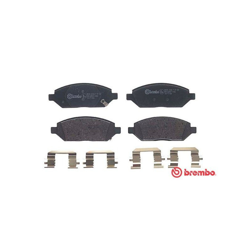 Pastiglie freno asse anteriore - BREMBO