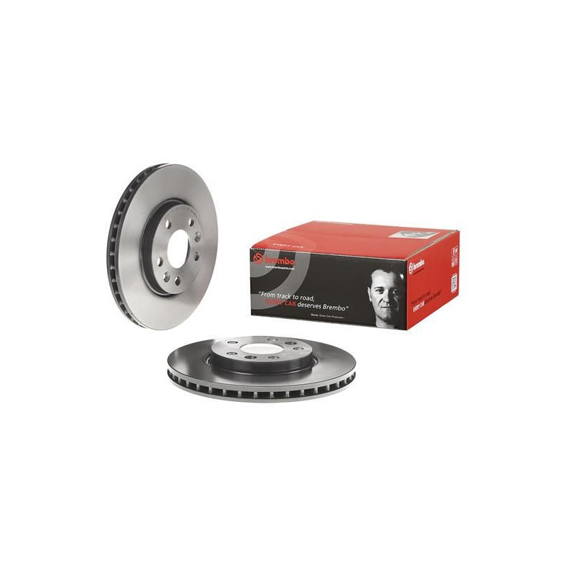 Disco freno asse anteriore - BREMBO