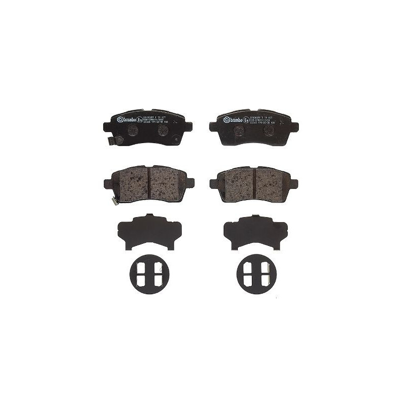 Pastiglie freno asse anteriore - BREMBO