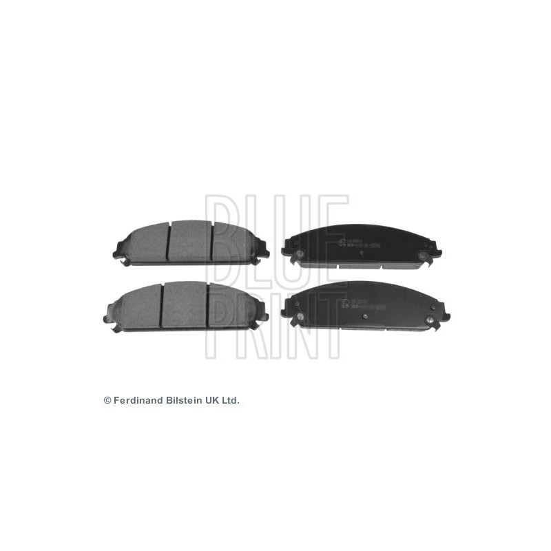 Pastiglie freno asse anteriore - BLUE PRINT