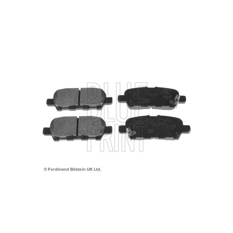 Pastiglie freno asse posteriore - BLUE PRINT