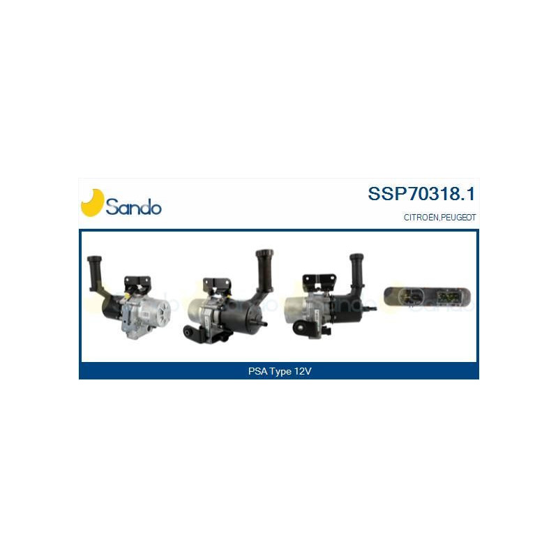 Pompa idraulica servosterzo - SANDO