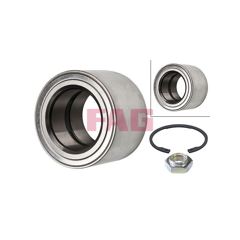 Cuscinetto ruota asse anteriore - FAG