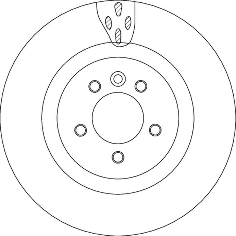Disco freno asse anteriore - TRW