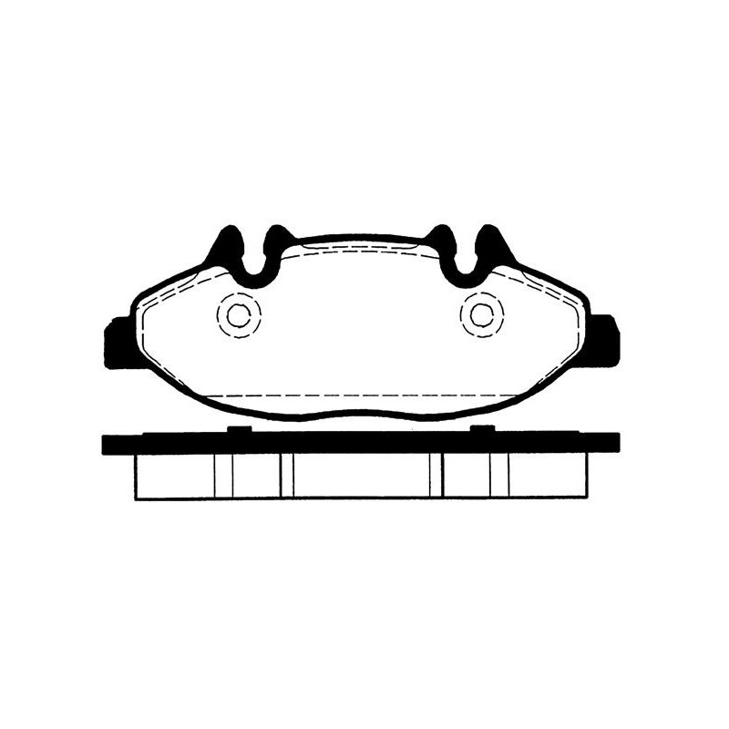 Pastiglie freno asse anteriore - RAICAM