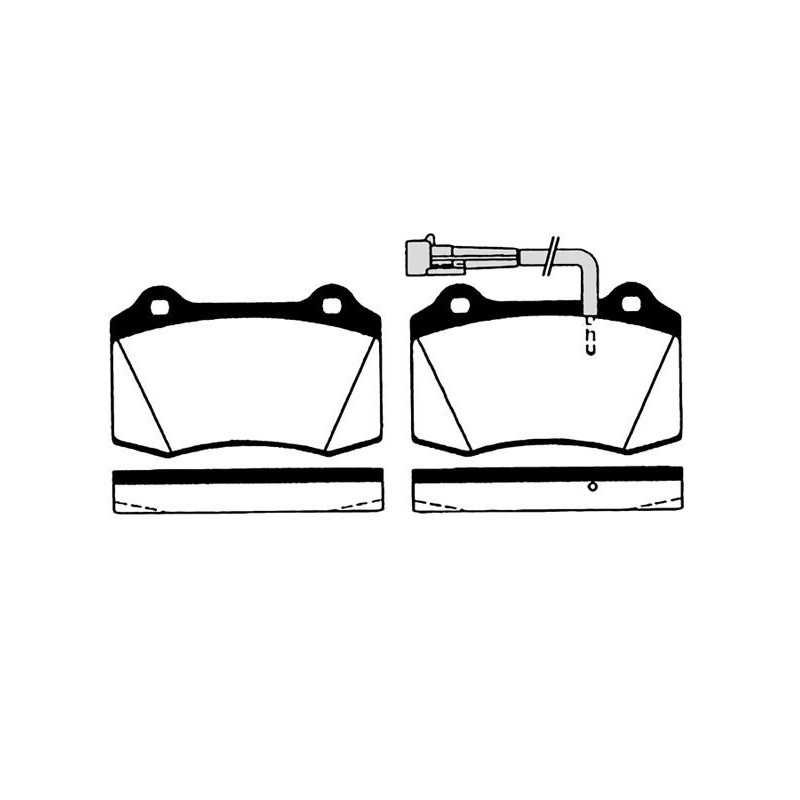 Pastiglie freno asse anteriore - RAICAM