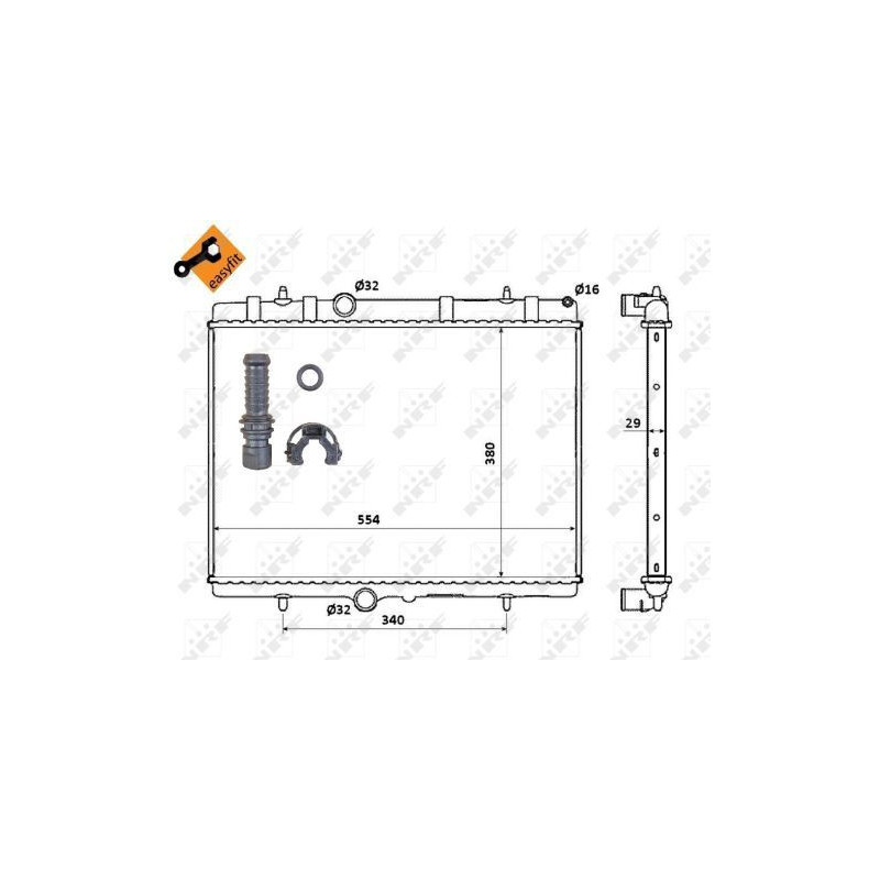 Radiatore acqua - NRF