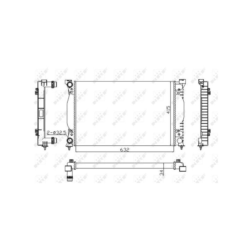 Radiatore acqua - NRF