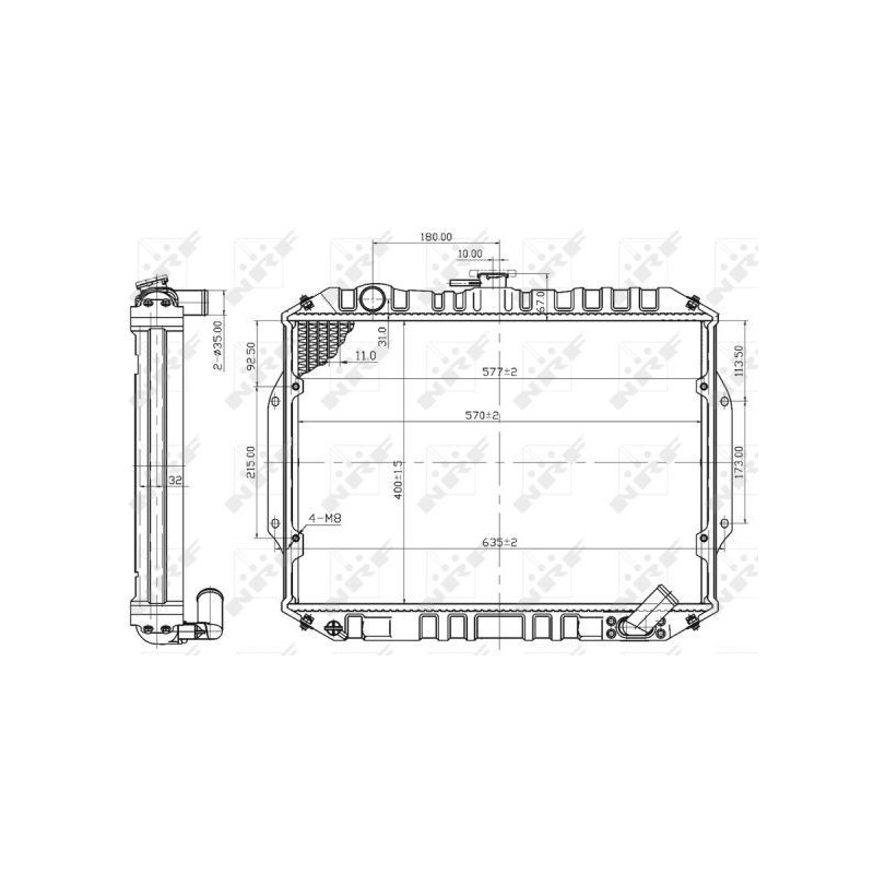 Radiatore acqua - NRF