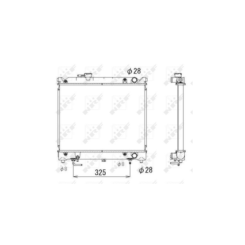 Radiatore acqua - NRF