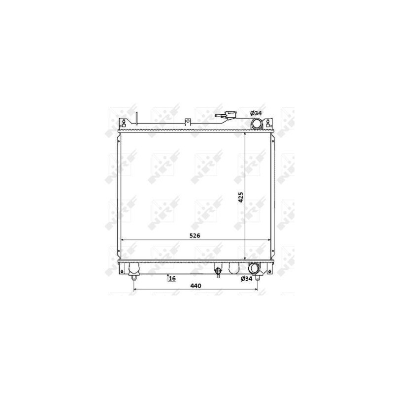 Radiatore acqua - NRF