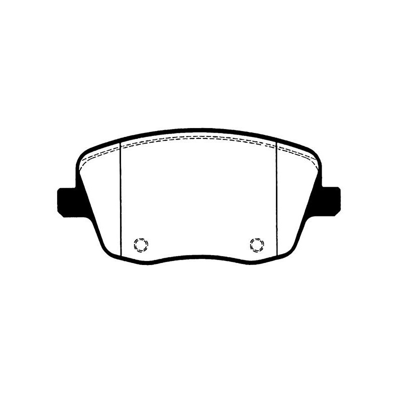 Pastiglie freno asse anteriore - RAICAM