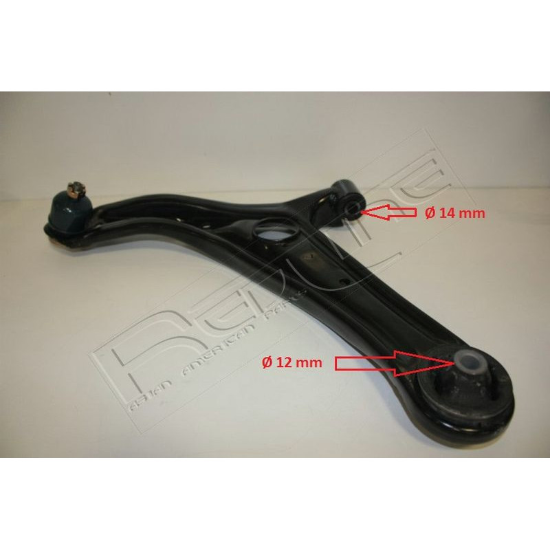 Braccio oscillante asse anteriore - RED LINE