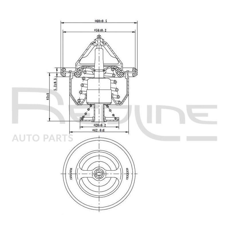 Termostato raffreddamento - RED LINE