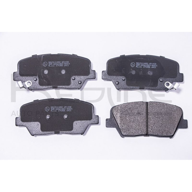 Pastiglie freno asse anteriore - RED LINE