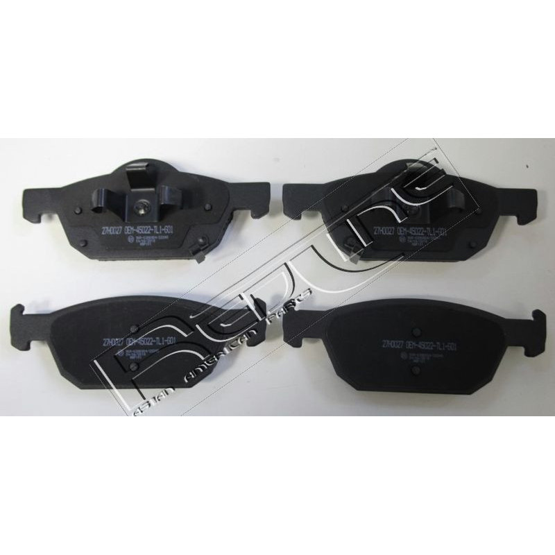 Pastiglie freno asse anteriore - RED LINE