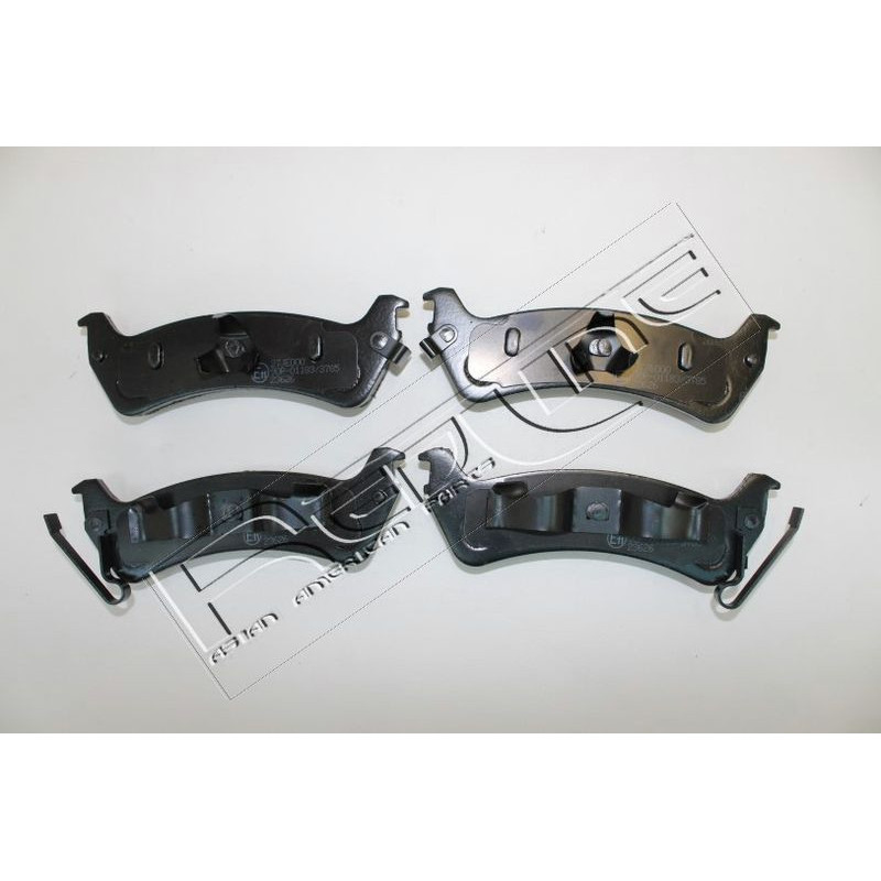 Pastiglie freno asse posteriore - RED LINE