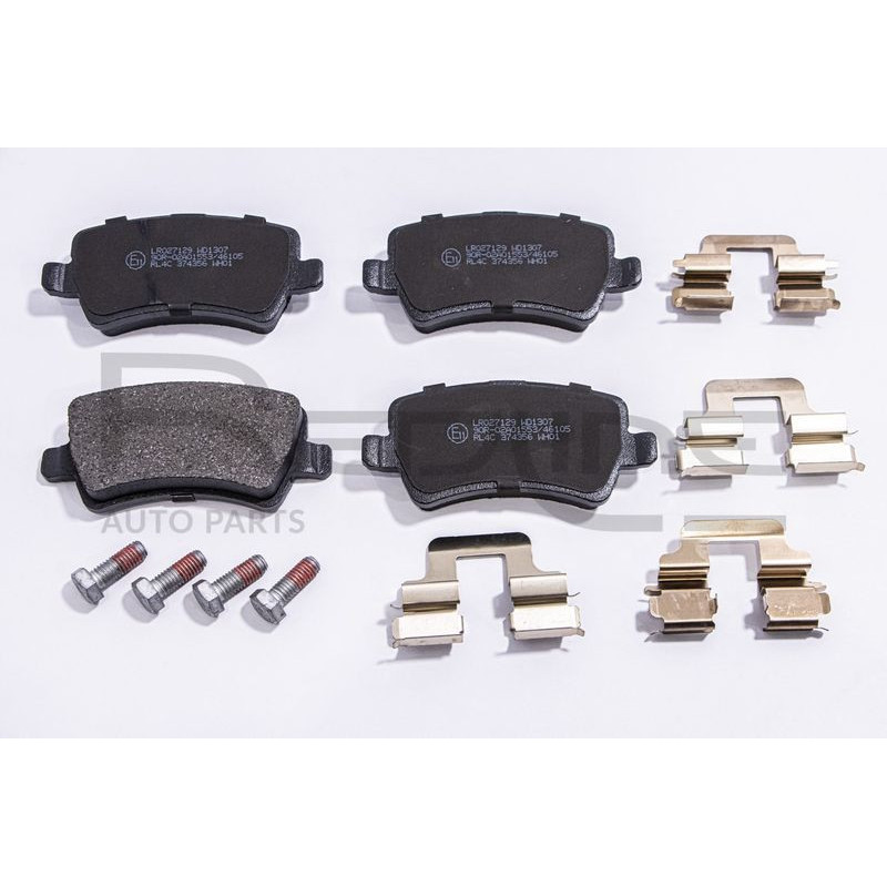 Pastiglie freno asse posteriore - RED LINE