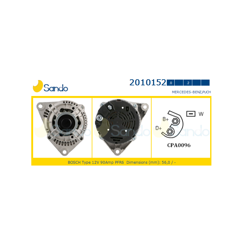 Alternatore - SANDO