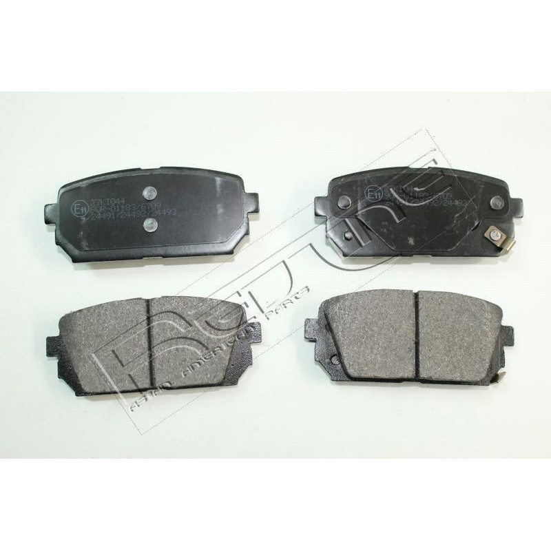 Pastiglie freno asse anteriore - RED LINE