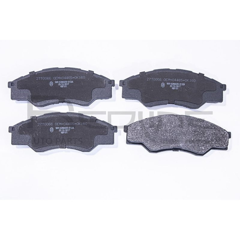 Pastiglie freno asse anteriore - RED LINE