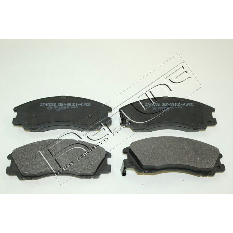 Pastiglie freno asse anteriore - RED LINE