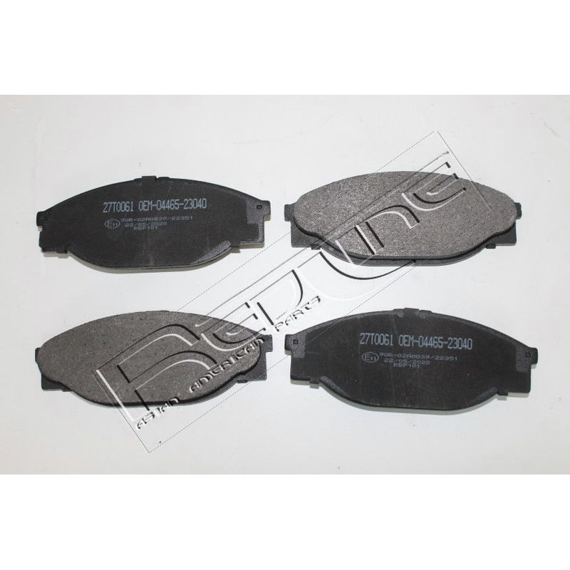 Pastiglie freno asse anteriore - RED LINE