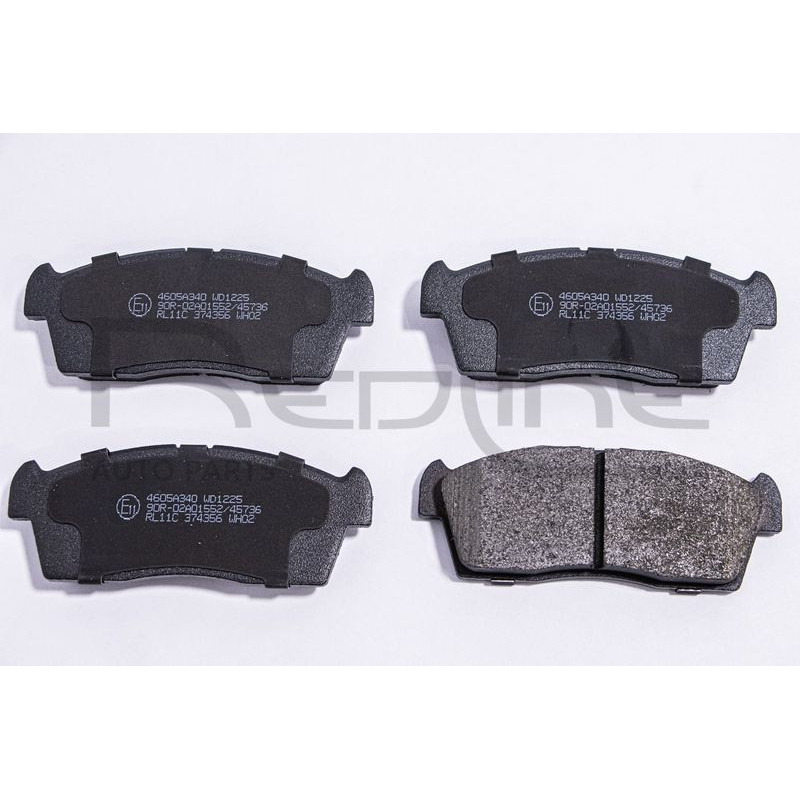 Pastiglie freno asse anteriore - RED LINE