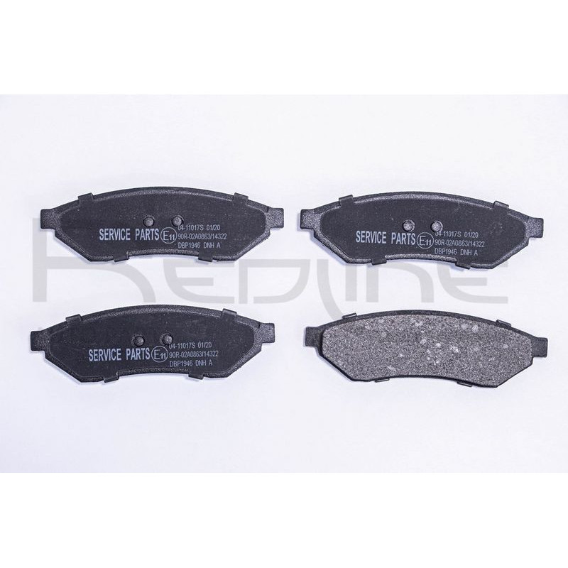 Pastiglie freno asse posteriore - RED LINE