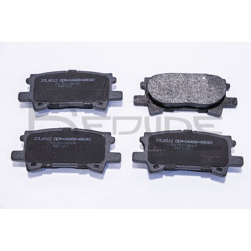 Pastiglie freno asse posteriore - RED LINE