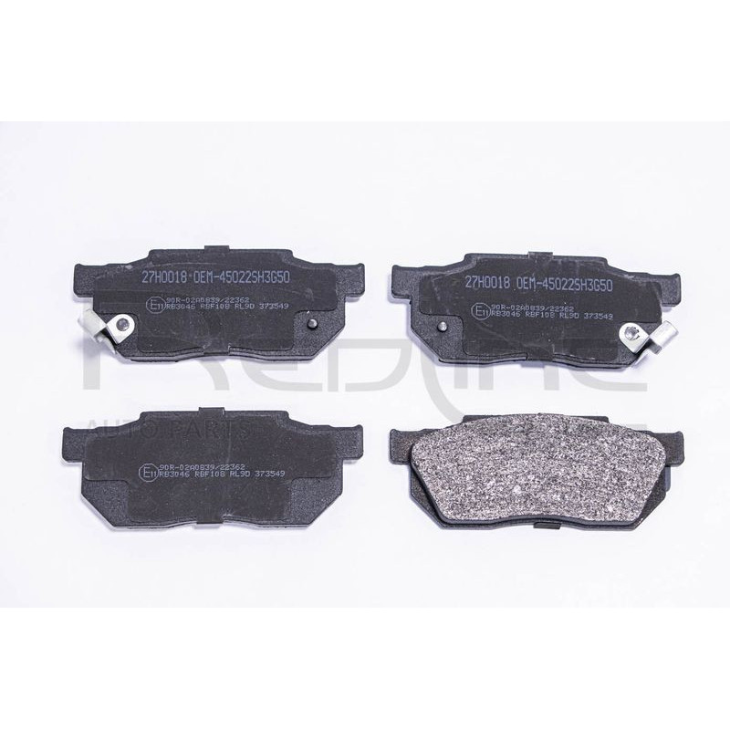 Pastiglie freno asse anteriore - RED LINE