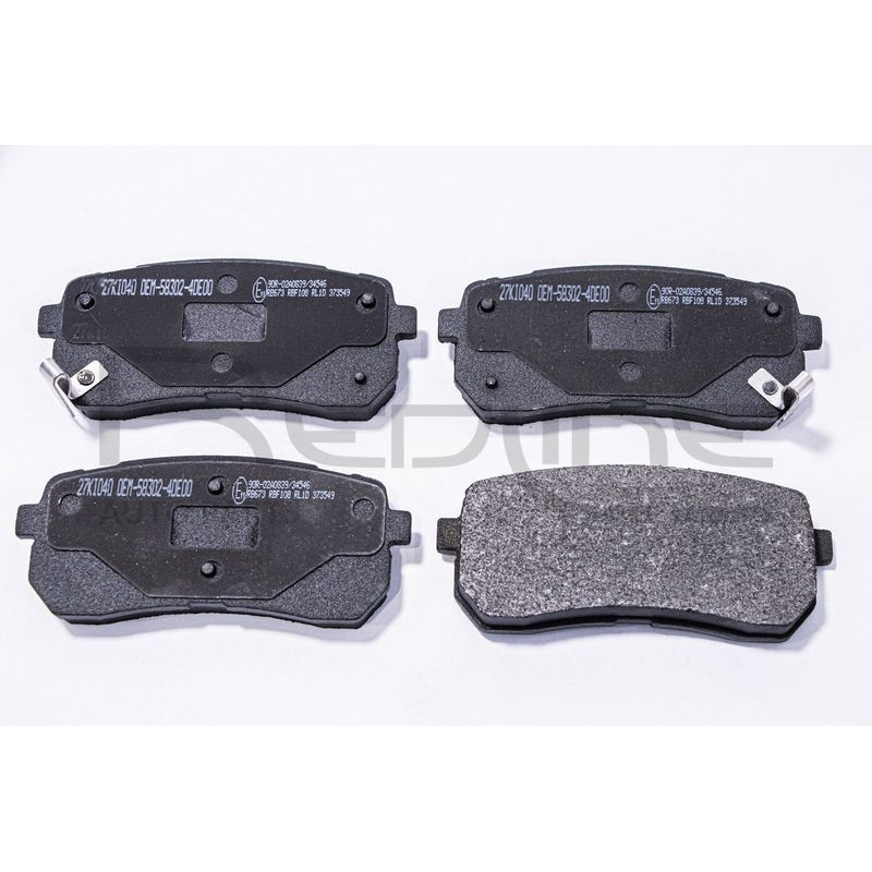 Pastiglie freno asse posteriore - RED LINE