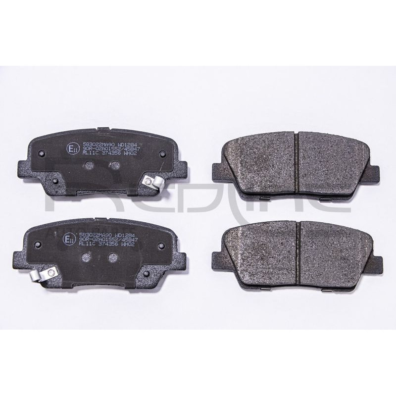 Pastiglie freno asse posteriore - RED LINE