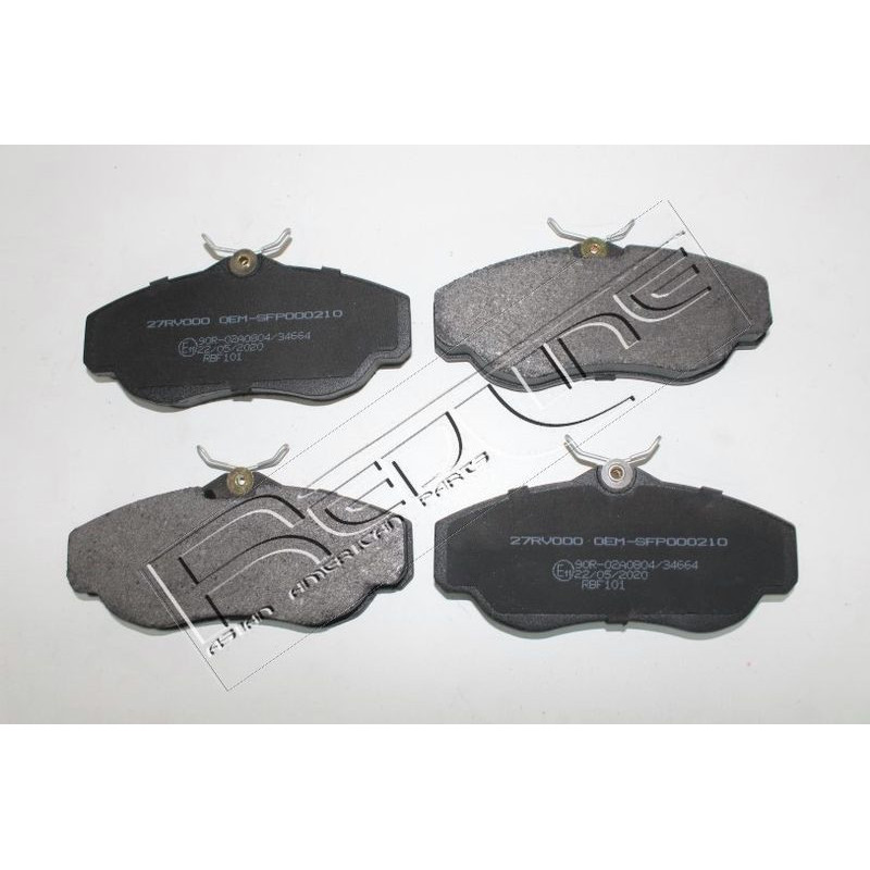 Pastiglie freno asse anteriore - RED LINE