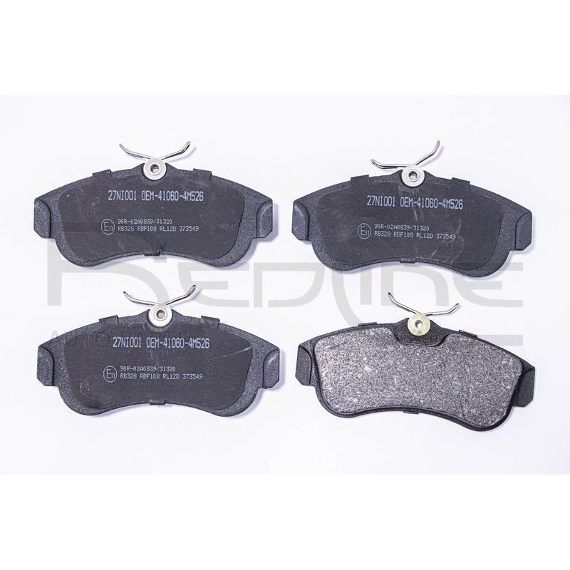 Pastiglie freno asse anteriore - RED LINE