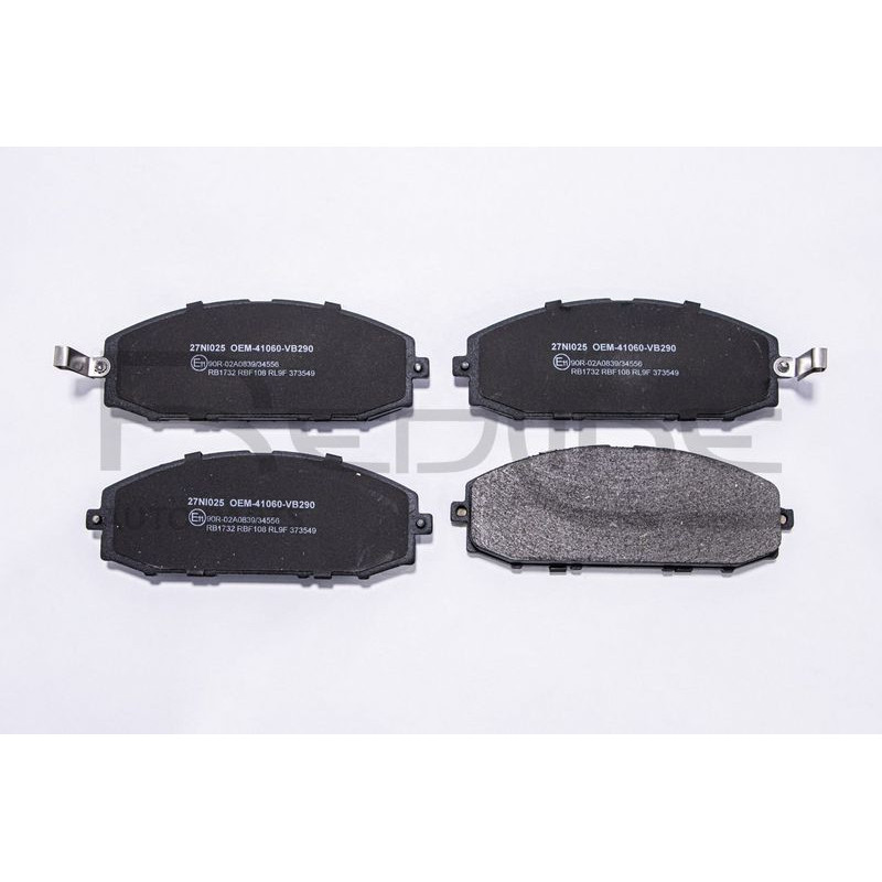 Pastiglie freno asse anteriore - RED LINE