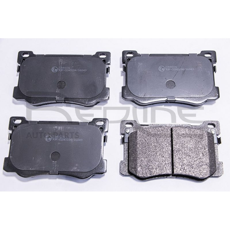 Pastiglie freno asse anteriore - RED LINE