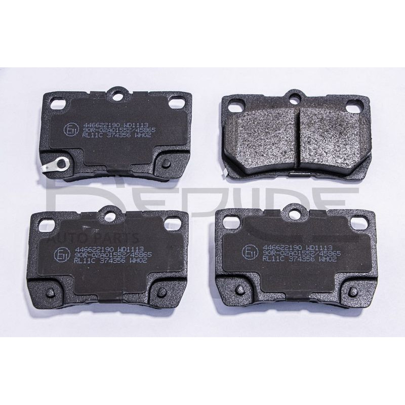 Pastiglie freno asse posteriore - RED LINE