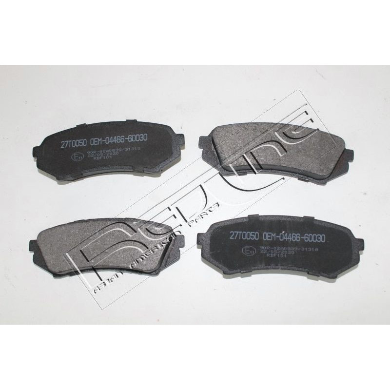 Pastiglie freno asse posteriore - RED LINE