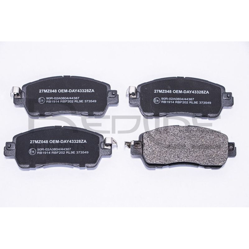 Pastiglie freno asse anteriore - RED LINE