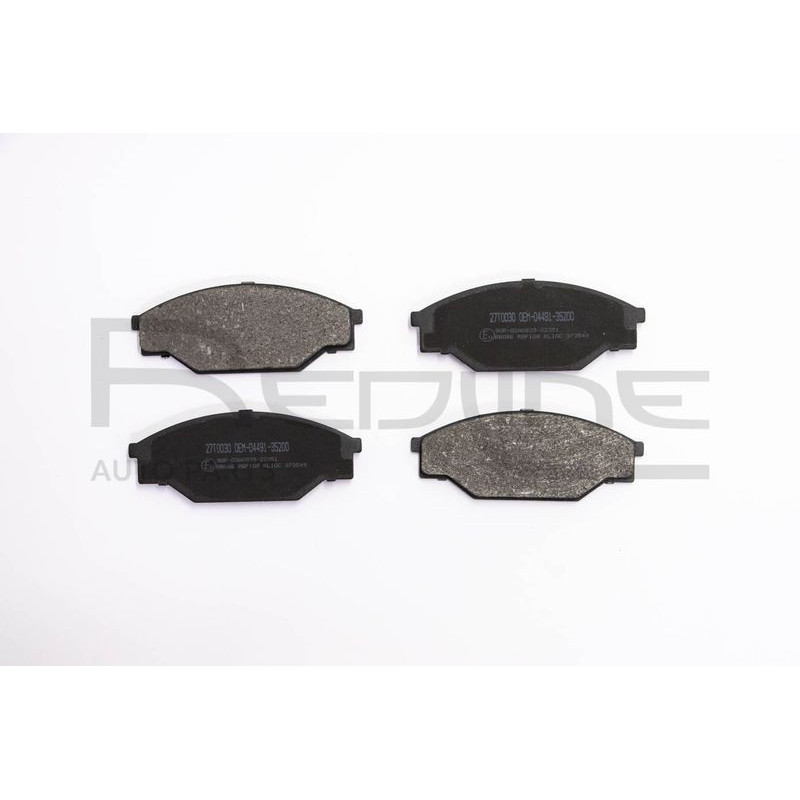 Pastiglie freno asse anteriore - RED LINE