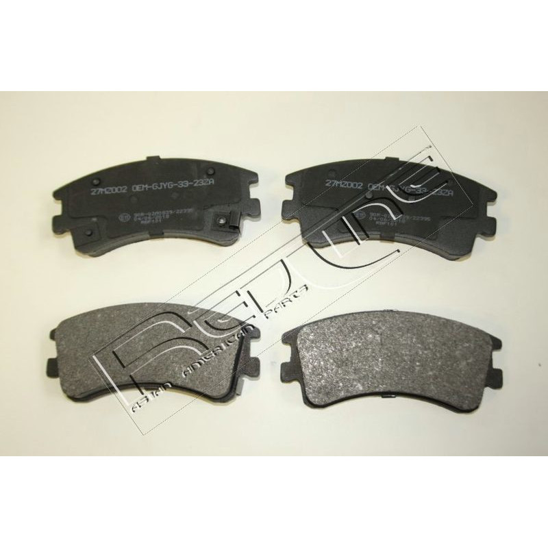 Pastiglie freno asse anteriore - RED LINE