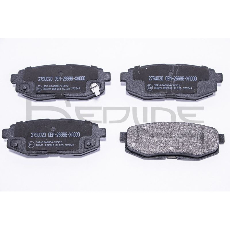 Pastiglie freno asse posteriore - RED LINE