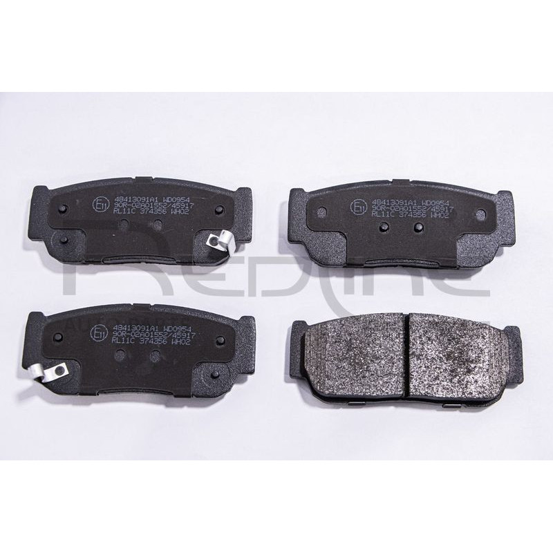 Pastiglie freno asse posteriore - RED LINE