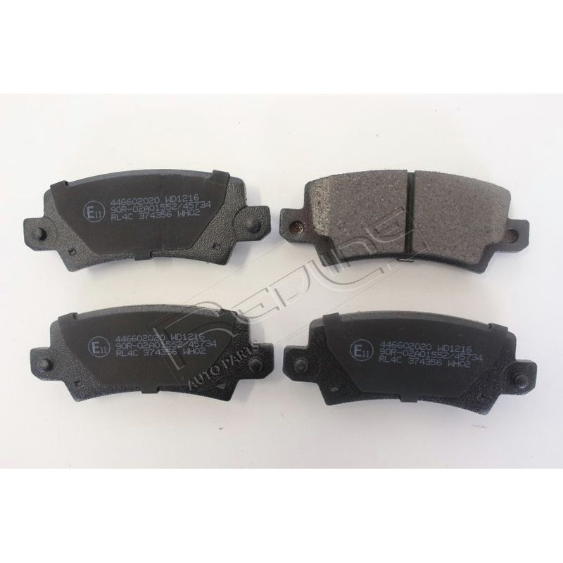 Pastiglie freno asse posteriore - RED LINE