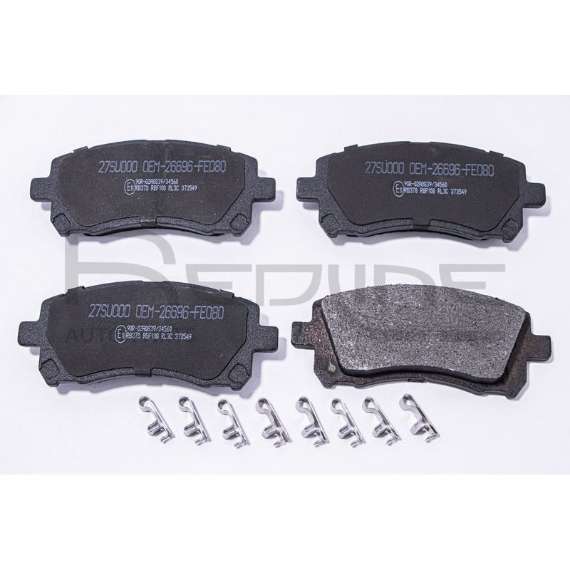 Pastiglie freno asse anteriore - RED LINE